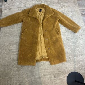GAP Mustard Teddy Jacket
